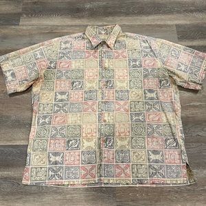 Cooke Street Authentic Hawaiian Shirt Size XXL